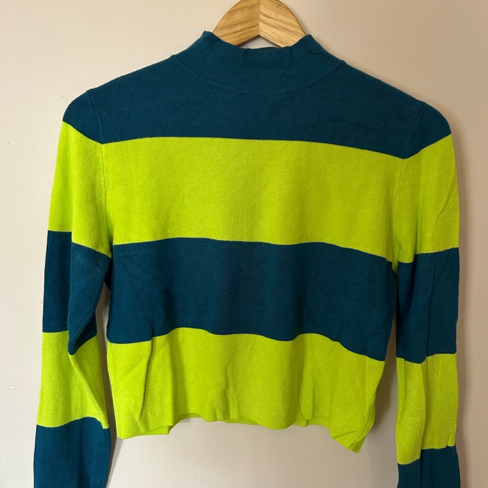 Victor Glemaud for Target Teal and Lime Knit Lounge Set